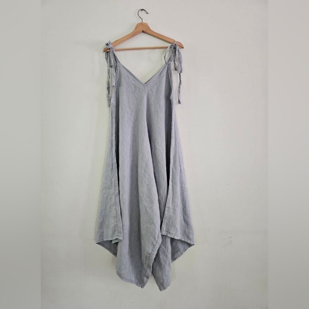 Made In Italy 100% Linen Jumpsuit Boho